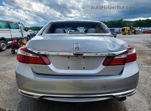 1HGCR2F35GA152118 2016 HONDA ACCORD Silver უკანა ხედი
