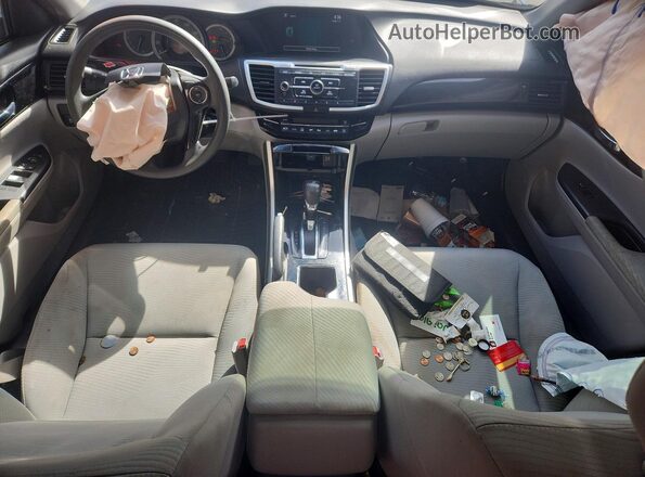 1HGCR2F35GA152118 2016 HONDA ACCORD Silver წინა პანელის ხედი