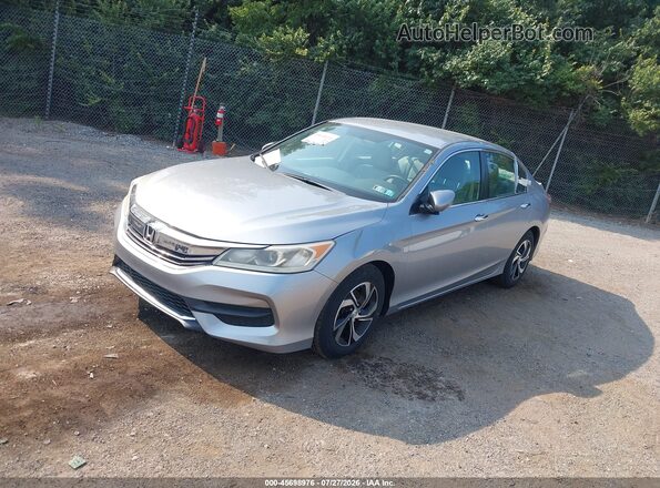1HGCR2F35GA183272 2016 HONDA ACCORD Серебряный Передняя левая четверть