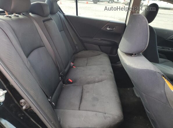 1HGCR2F35GA212916 2016 HONDA ACCORD Black Rear seats view