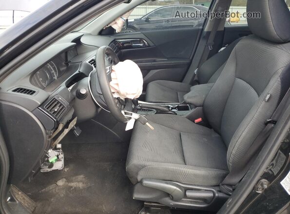 1HGCR2F35GA212916 2016 HONDA ACCORD Black Front interior view