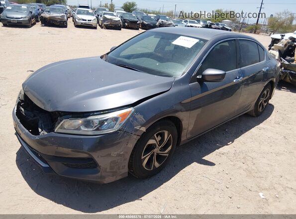 1HGCR2F35HA093475 2017 HONDA ACCORD Серый Передняя левая четверть