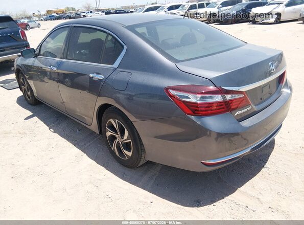1HGCR2F35HA093475 2017 HONDA ACCORD Серый Задняя левая четверть