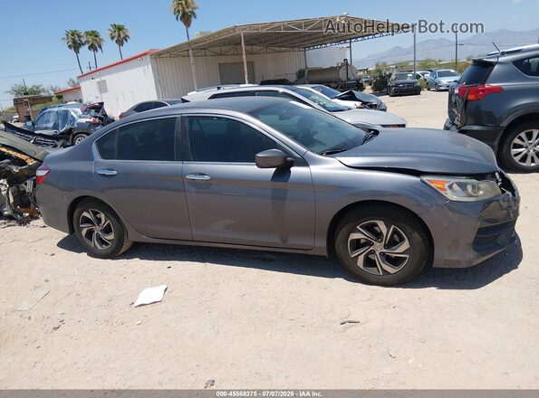 1HGCR2F35HA093475 2017 HONDA ACCORD Серый Вид щитка приборов