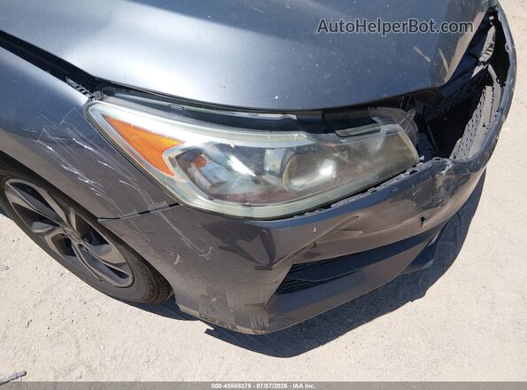 1HGCR2F35HA093475 2017 HONDA ACCORD Серый Вид спереди