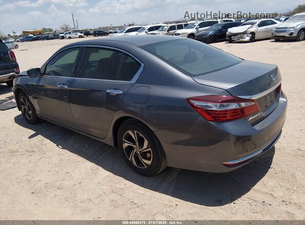 1HGCR2F35HA093475 2017 HONDA ACCORD Серый Вид задней части салона