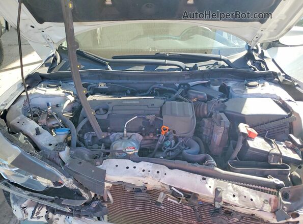 1HGCR2F35HA095324 2017 HONDA ACCORD Белый Вид задней части салона