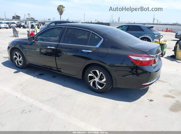 1HGCR2F35HA096442 2017 HONDA ACCORD Black Задня ліва чверть