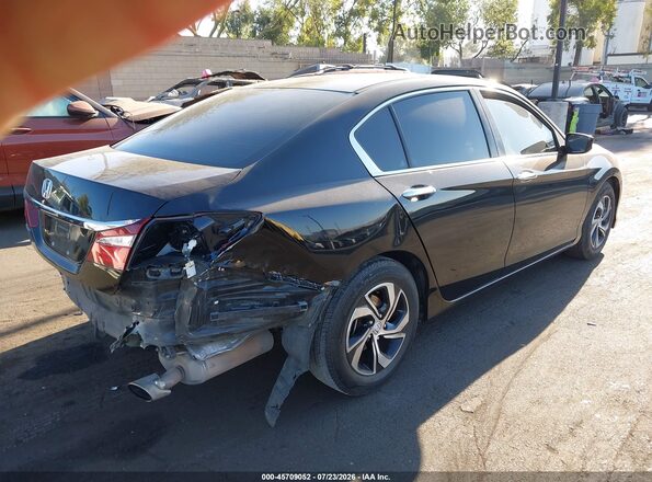 1HGCR2F35HA099924 2017 HONDA ACCORD Черный Задняя правая четверть