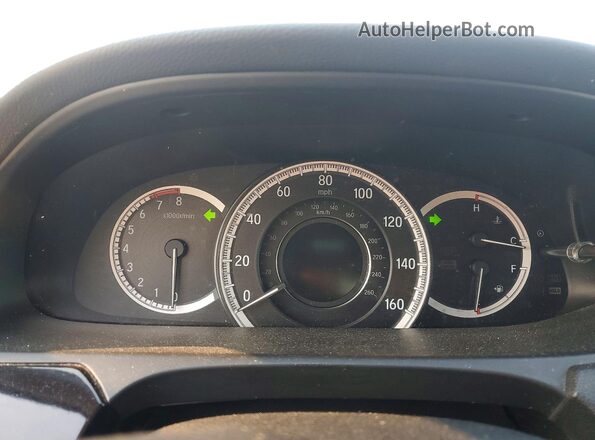 1HGCR2F35HA204526 2017 HONDA ACCORD Silver Вид щитка приладів