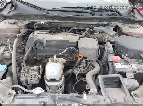 1HGCR2F35HA211587 2017 HONDA ACCORD Burgundy უკანა ხედი