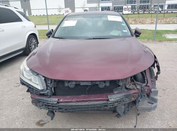 1HGCR2F35HA211587 2017 HONDA ACCORD Burgundy ხელსაწყოთა პანელის ხედი