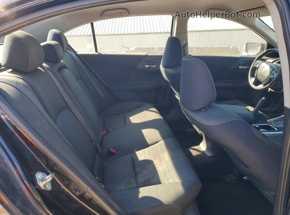 1HGCR2F35HA216420 2017 HONDA ACCORD Black Вид щитка приладів