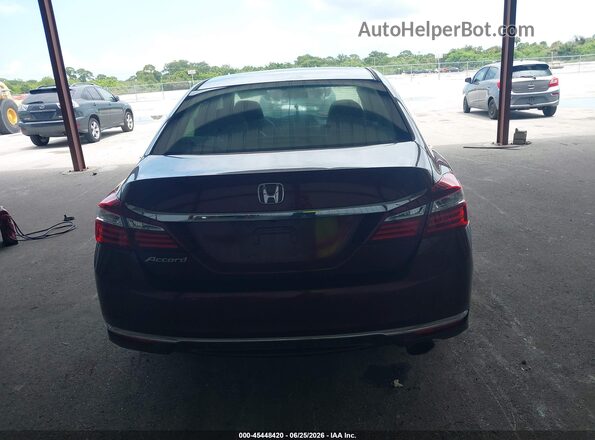 1HGCR2F35HA232939 2017 HONDA ACCORD Burgundy 