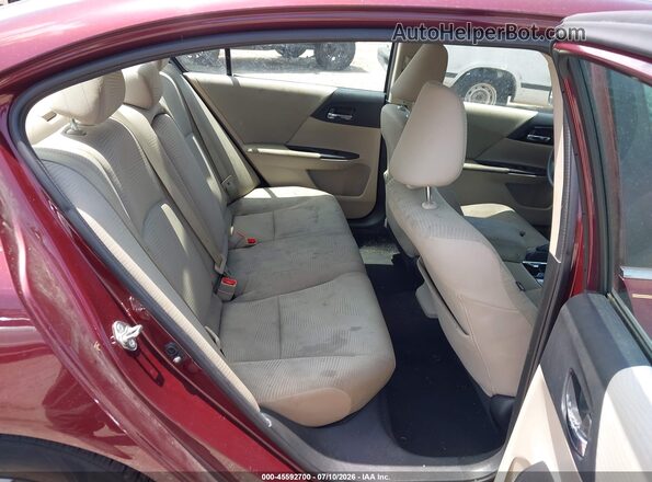 1HGCR2F35HA287956 2017 HONDA ACCORD Бордовый Вид наклейки с VIN-кодом