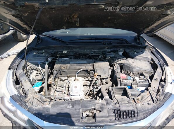 1HGCR2F36GA018850 2016 HONDA ACCORD Gray Вид ззаду