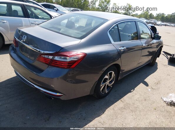 1HGCR2F36GA018850 2016 HONDA ACCORD Gray Задня права чверть