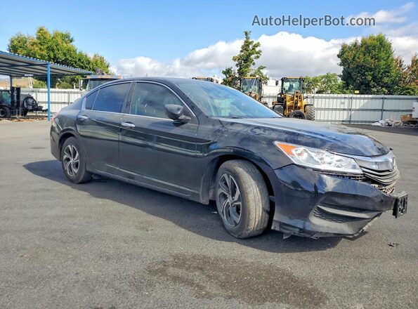 1HGCR2F36GA057891 2016 HONDA ACCORD Black წინა მარჯვენა