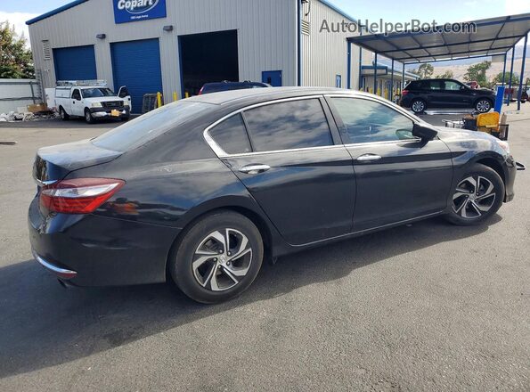 1HGCR2F36GA057891 2016 HONDA ACCORD Black უკანა მარჯვენა