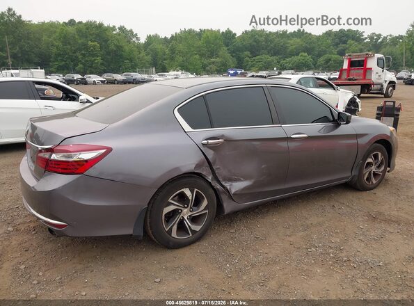 1HGCR2F36GA145145 2016 HONDA ACCORD Серый Вид спереди
