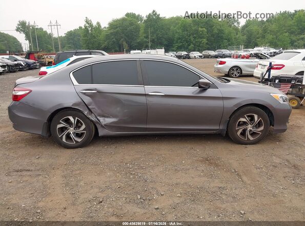 1HGCR2F36GA145145 2016 HONDA ACCORD Серый Вид задней части салона