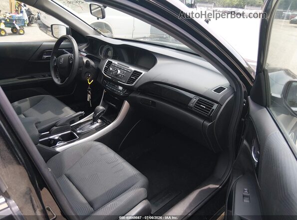 1HGCR2F36GA152693 2016 HONDA ACCORD Black Widok wnętrza z przodu