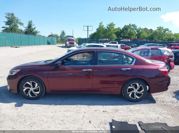 1HGCR2F36GA216067 2016 HONDA ACCORD Red 