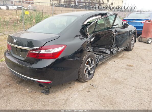 1HGCR2F36GA227408 2016 HONDA ACCORD Черный Задняя правая четверть
