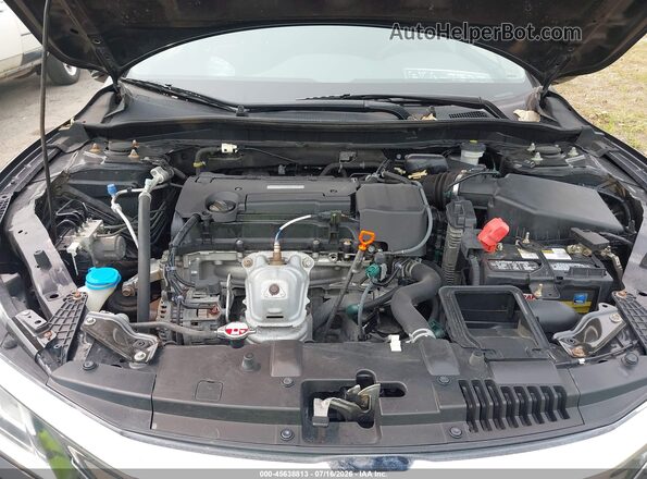 1HGCR2F36GA227408 2016 HONDA ACCORD Черный Вид сзади