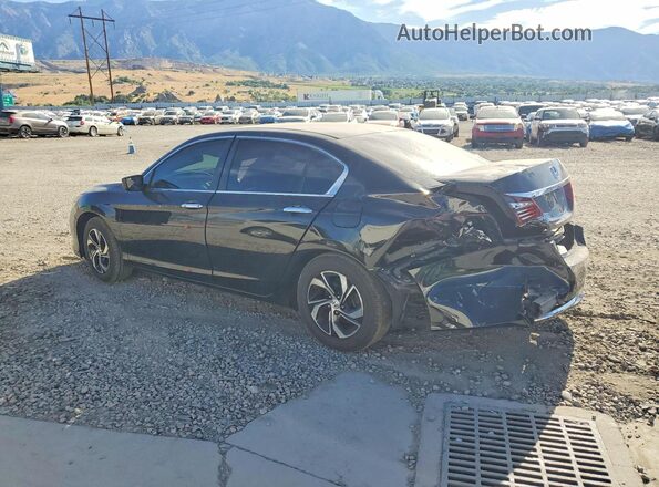 1HGCR2F36HA062154 2017 HONDA ACCORD Black Задня ліва чверть