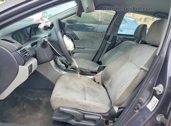 1HGCR2F36HA138729 2017 HONDA ACCORD Gray Вид салону спереду
