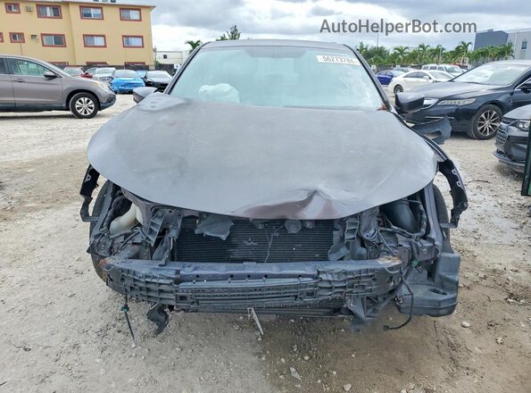1HGCR2F36HA138729 2017 HONDA ACCORD Gray Вид спереду