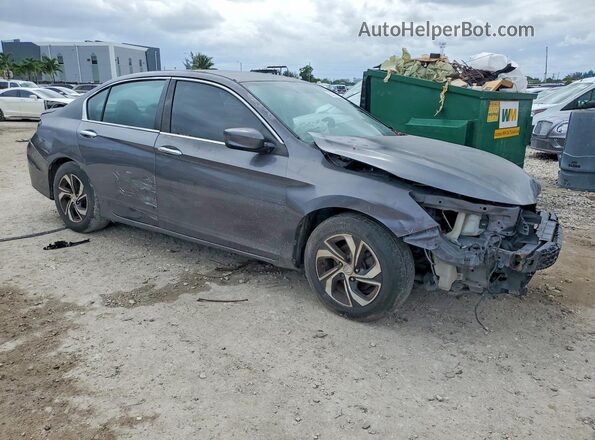 1HGCR2F36HA138729 2017 HONDA ACCORD Gray Передня права чверть