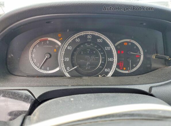 1HGCR2F36HA138729 2017 HONDA ACCORD Gray Вид щитка приладів