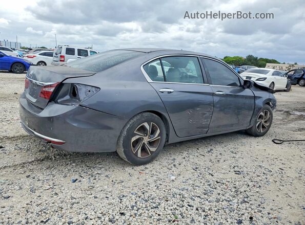 1HGCR2F36HA138729 2017 HONDA ACCORD Gray Задня права чверть