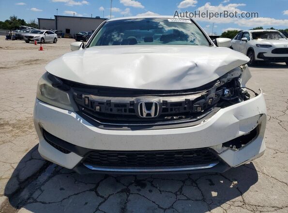 1HGCR2F36HA242363 2017 HONDA ACCORD White Вид спереду