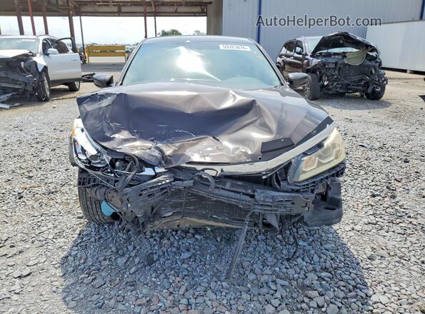 1HGCR2F37GA047922 2016 HONDA ACCORD Gray Вид спереду
