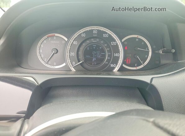 1HGCR2F37HA190936 2017 HONDA ACCORD White ხელსაწყოთა პანელის ხედი