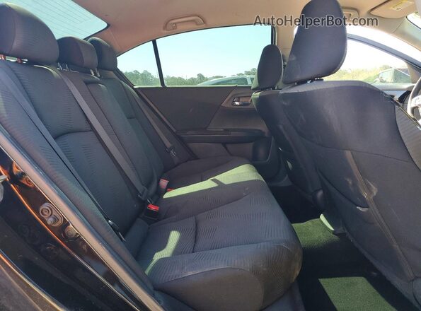 1HGCR2F37HA205032 2017 HONDA ACCORD Black Rear seats view