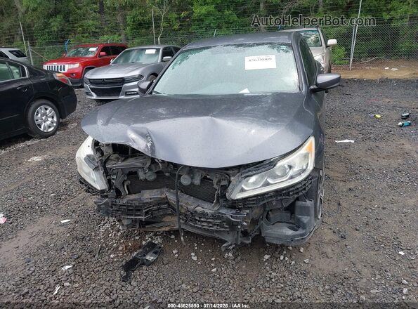 1HGCR2F37HA257065 2017 HONDA ACCORD Серый Вид спереди