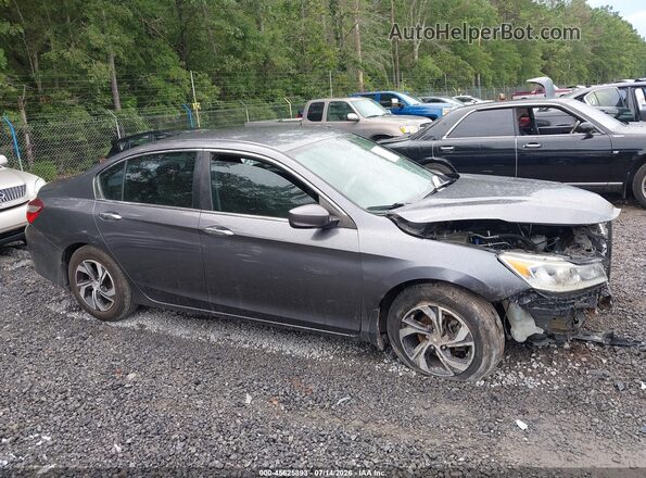 1HGCR2F37HA257065 2017 HONDA ACCORD Серый Панорамный вид салона 360°