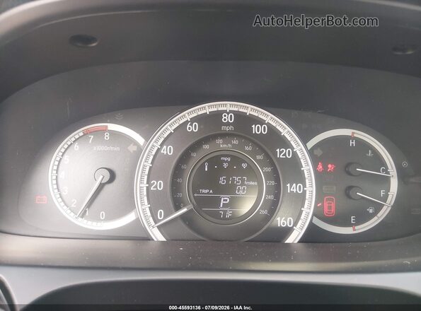 1HGCR2F38GA071582 2016 HONDA ACCORD Black Widok tylnych siedzeń