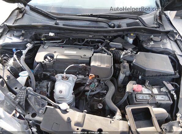 1HGCR2F38GA071582 2016 HONDA ACCORD Black Widok z tyłu
