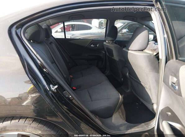 1HGCR2F38GA071582 2016 HONDA ACCORD Black Widok naklejki z numerem VIN