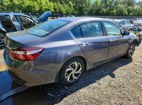 1HGCR2F38GA072537 2016 HONDA ACCORD Gray Tył prawy