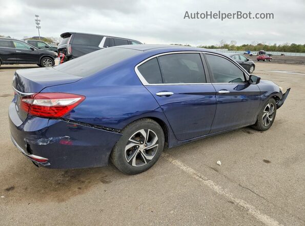 1HGCR2F38GA161119 2016 HONDA ACCORD Синий Задняя правая четверть