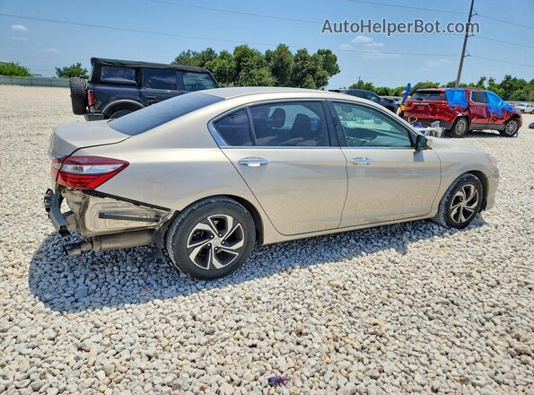 1HGCR2F38GA165560 2016 HONDA ACCORD Tan Rear right