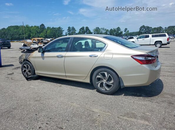 1HGCR2F38GA218872 2016 HONDA ACCORD Gold Tył lewy