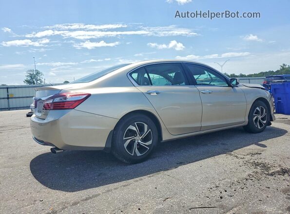 1HGCR2F38GA218872 2016 HONDA ACCORD Gold Tył prawy