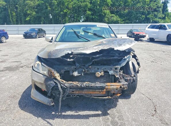1HGCR2F38GA218872 2016 HONDA ACCORD Gold Widok z przodu